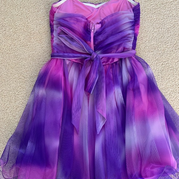 Purple Prom Dress - Picture 3 of 6